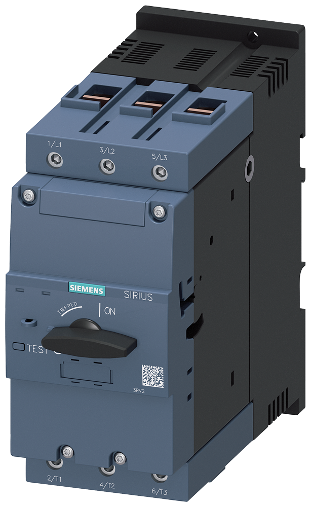3RV2341-4JC10 Interruptor automático, S3, para combinaciones de arrancadores 63 A, disparador 