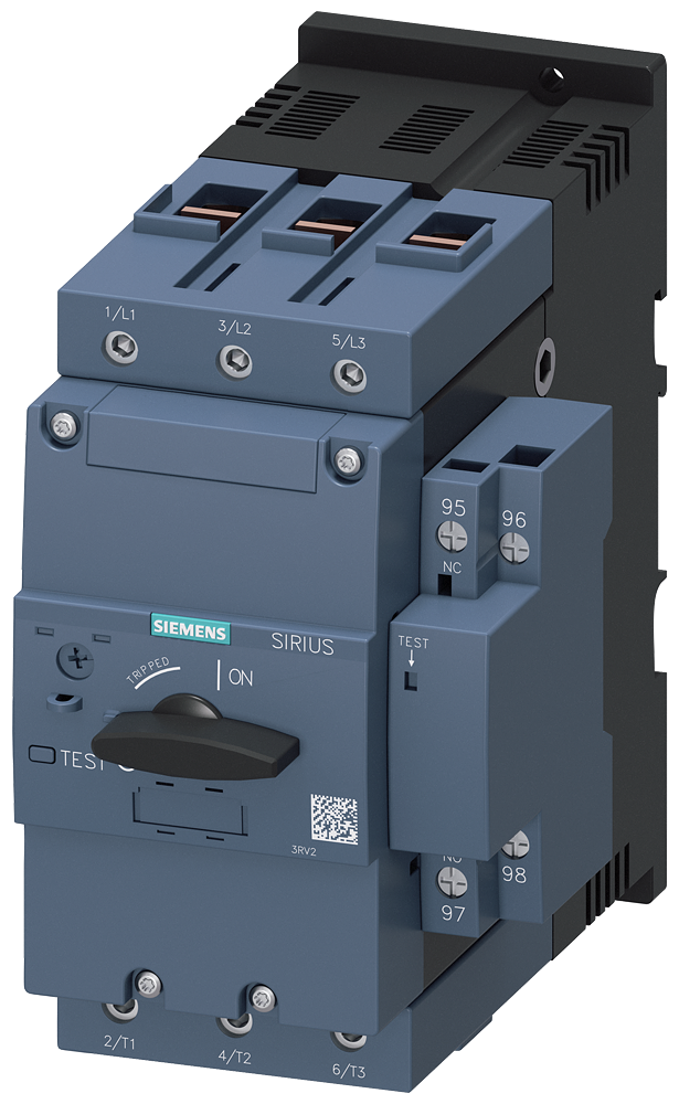 3RV2142-4YA10 Interruptor automático, S3, protección de motores, clase 10, disparador A 75-93 