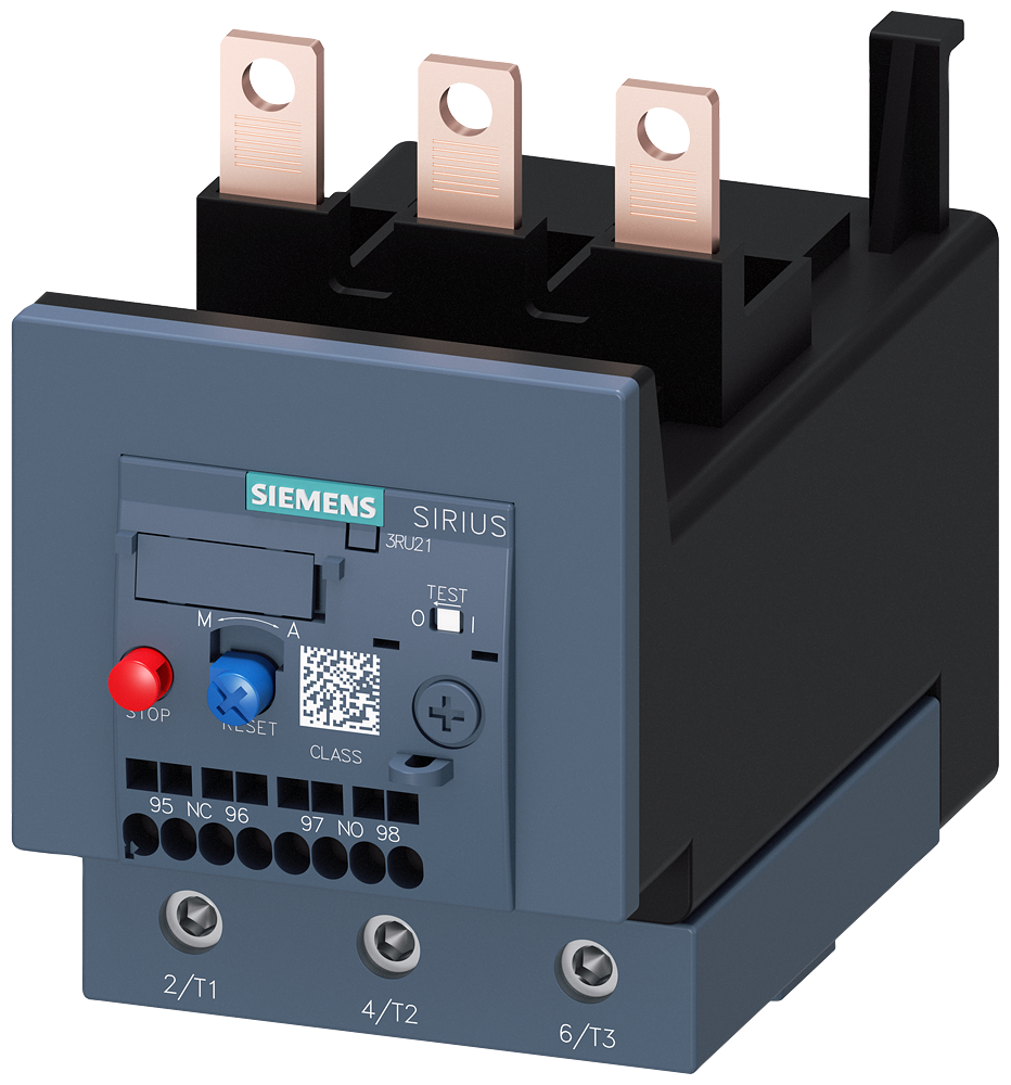 3RU2146-4LD0 Relé de sobrecarga, 70-90 A, para protección de motores, S3, clase 10, montaje e
