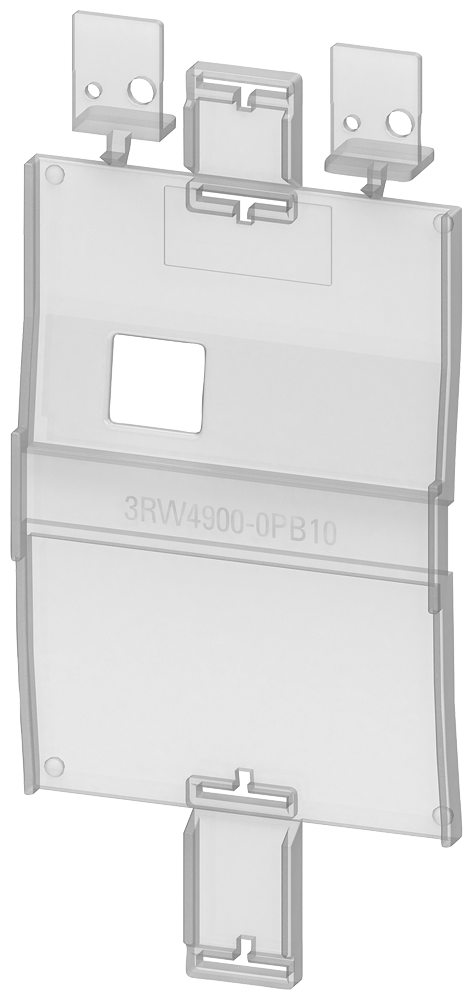 3RW4900-0PB10 Tapa precintable para arrancador suave 3RW40 S0-S3