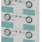 3RK2400-1DQ00-1AA3 Módulo compacto AS-Interface K60, IP67, esclavo A/B (espec. 3.0), digital, 4DI/4