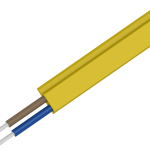 3RX9016-0AA00 Cable AS-i, perfilado amarillo, PUR, 2 × 1,5 mm2, 1 km, de 1000 m cable