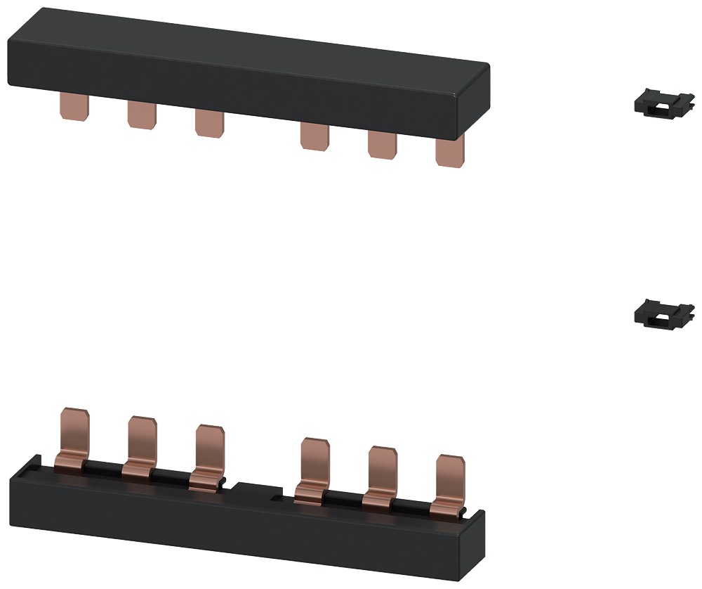 3RA2943-2AA2 Juego de piezas para cableado, bornes de resorte, eléctrico/mecánico, para arran