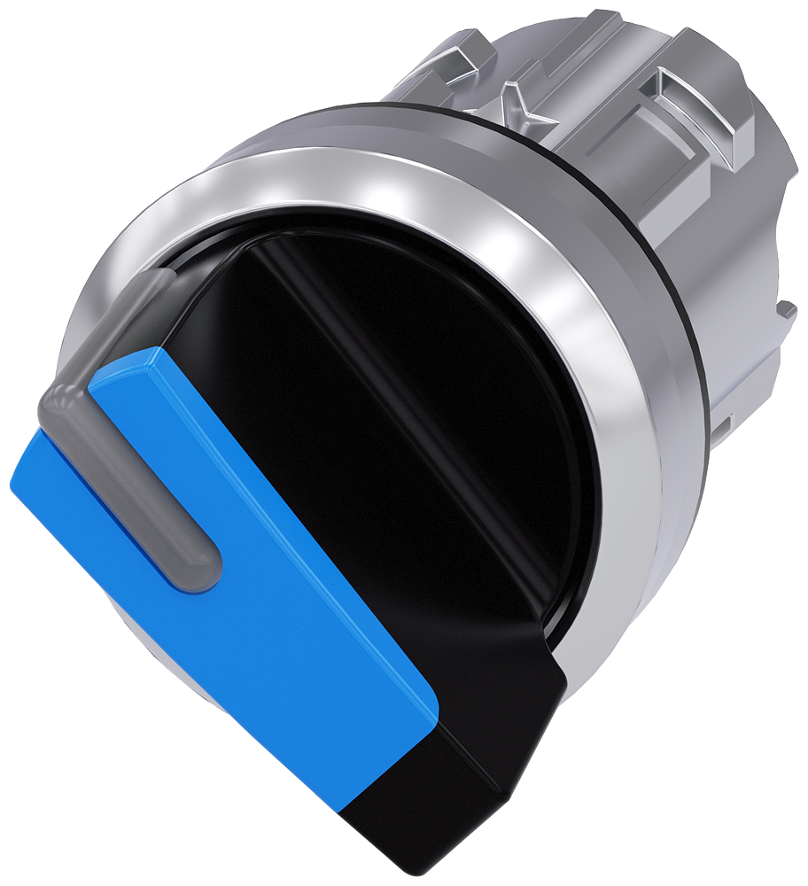 3SU1052-2BF50-0AA0 Selector luminoso 0-1 AZUL metal