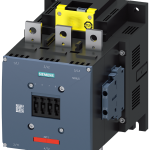3RT1075-6SP36-3PA0 Contactor, AC-3e, 400 A/200 kW/400 V, 3 polos, 200-277 V AC/DC, F-PLC-IN, 2 NA +