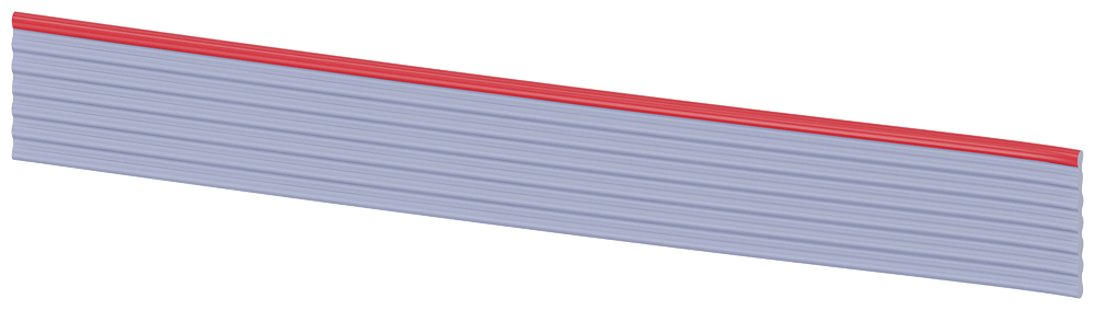 3SU1900-0KP80-0AA0 Cable plano, 7 hilos, largo 10 m