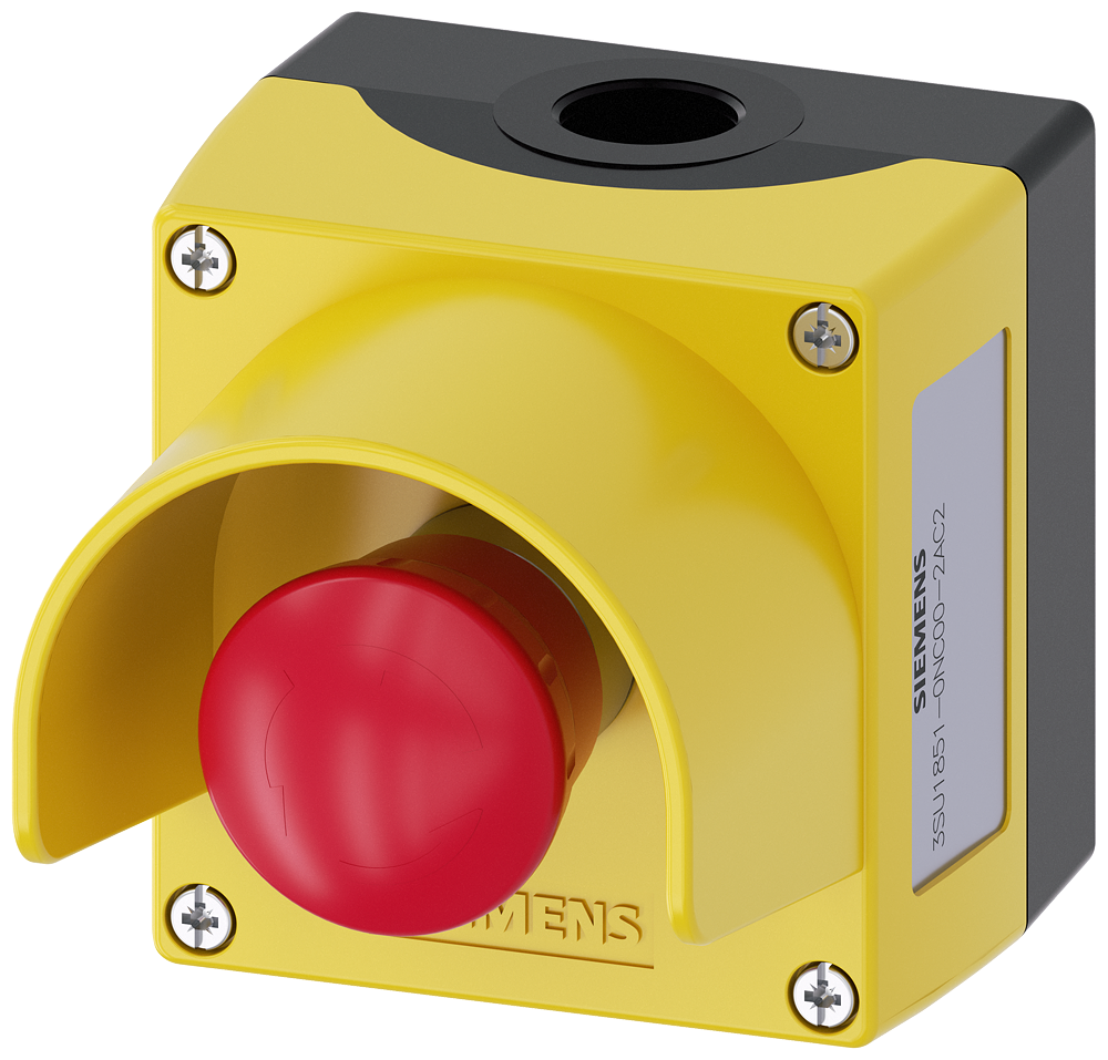3SU1851-0NC00-2AC2 Caja para aparatos de mando, 22 mm, redonda