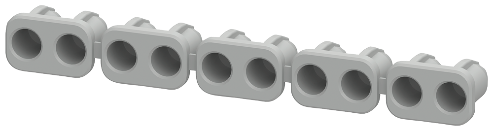 3RT1916-4JA02 Tira de frenos de aislamiento para 5 pares de bornes con. por contactor, necesit