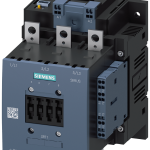 3RT1055-2NP36 Contactor, AC-3e, 150 A/75 kW/400 V, 3 polos, 200-277 V AC/DC, PLC-IN opcional, 