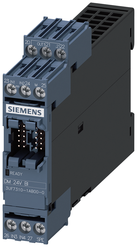 3UF7310-1AB00-0 Módulo digital, 4 entradas y 2 salidas relé, tensión entrada 24 V DC, salida rel