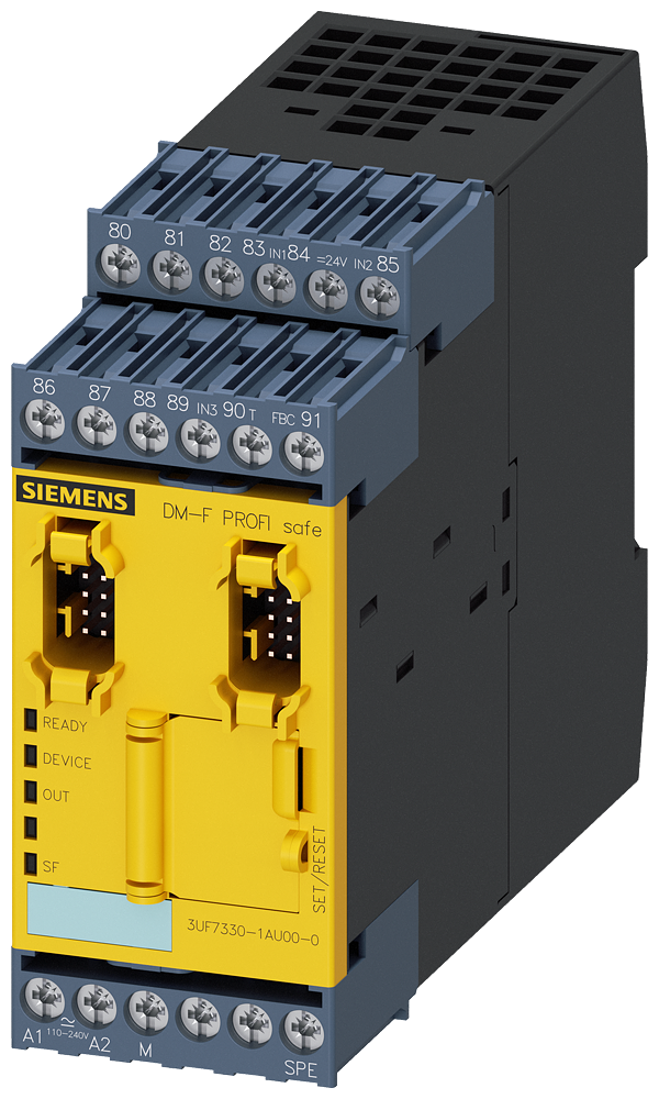 3UF7330-1AU00-0 Módulo digital de seguridad, DM-F PROFIsafe, para desconexión de seguridad