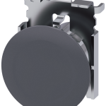 3SU1960-0FA80-0AA0 Tapón ciego para puntos de mando vacíos, 30 mm, metal mate, gris arena
