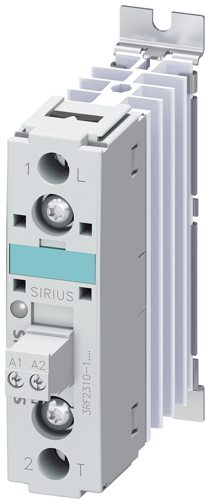 3RF2310-1AA14 Contactor estático 3RF2, monofásico, AC-51, 10 A, 48-460 V/24 V AC/DC