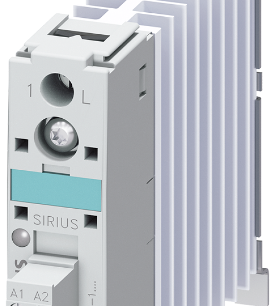 3RF2320-1AA22 Contactor estático 3RF2, monofásico, AC-51, 20 A, 24-230 V/110-230 V AC