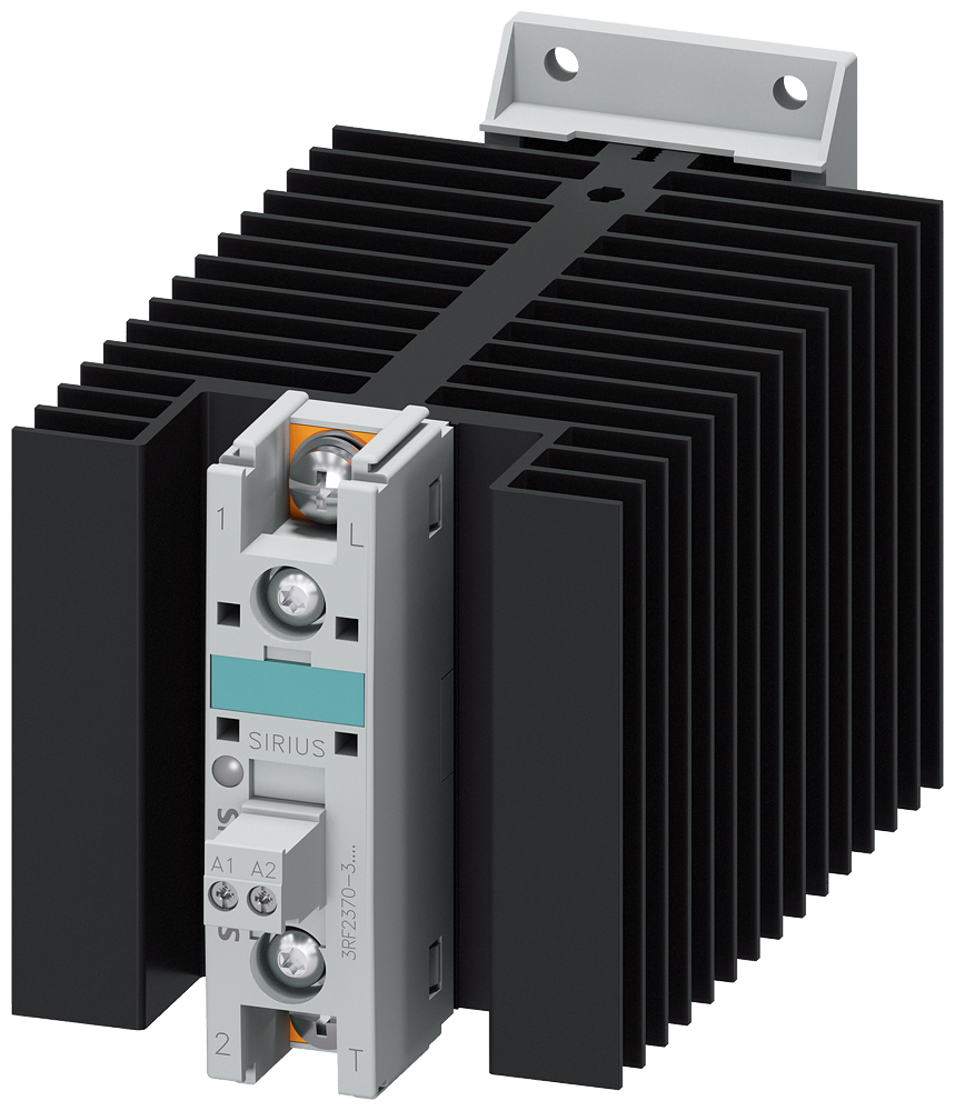 3RF2370-3AA02 Contactor estático 3RF2, monofásico, AC-51, 70 A, 24-230 V/24 V DC