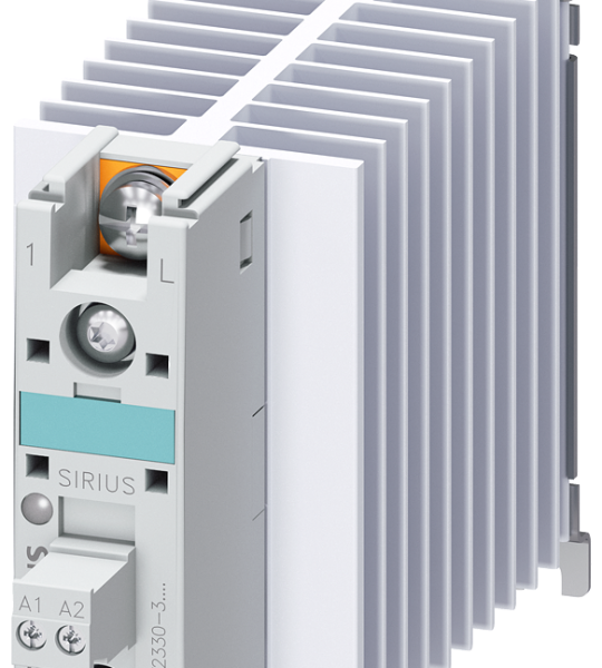 3RF2330-3AA06 Contactor estático 3RF2, monofásico, AC-51, 30 A, 48-600 V/24 V DC
