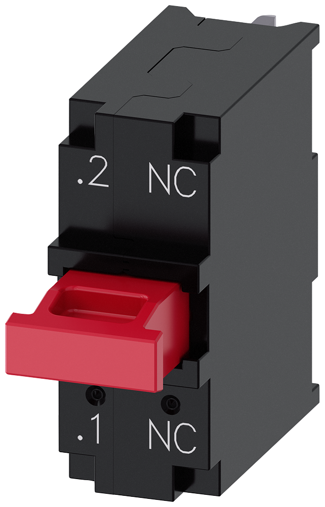 3SU1400-3AA10-5CA0 Módulo de contactos con 1 contacto, 1 NC, conexión soldada, para uso en circuito