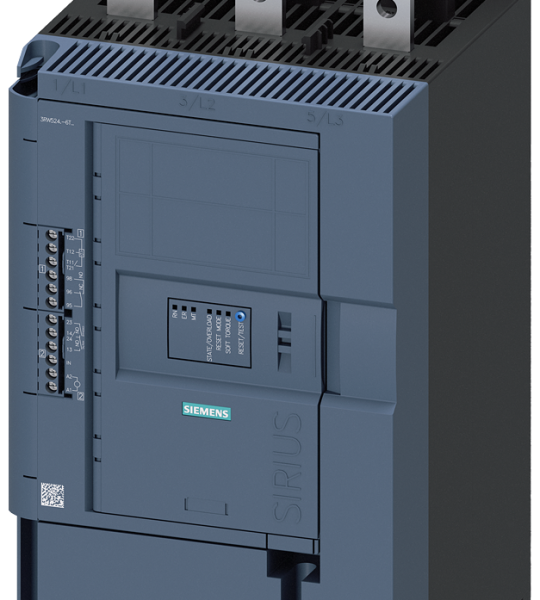 3RW5244-6TC14 Arrancador suave SIRIUS 200-480 V 250 A, 110-250 V AC, bornes de tornillo, entra