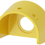 3SU1900-0EX30-0AA0 Collar de protección para pulsador de seta de parada de emergencia, 60 mm, 22 mm
