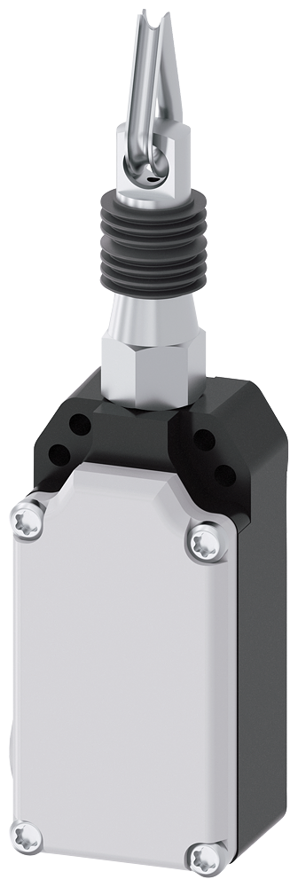 3SE7120-2DD01-1AS7 Interruptor de tirón por cable, 2 × M20 × 1,5, 1 NA + 1 NC, sin enclavamiento, s