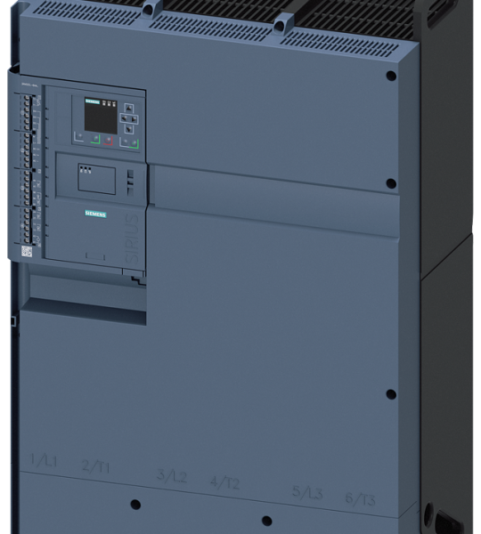 3RW5556-6HA14 Arrancador suave SIRIUS, 200-480 V, 1100 A, 110-250 V AC, bornes de tornillo