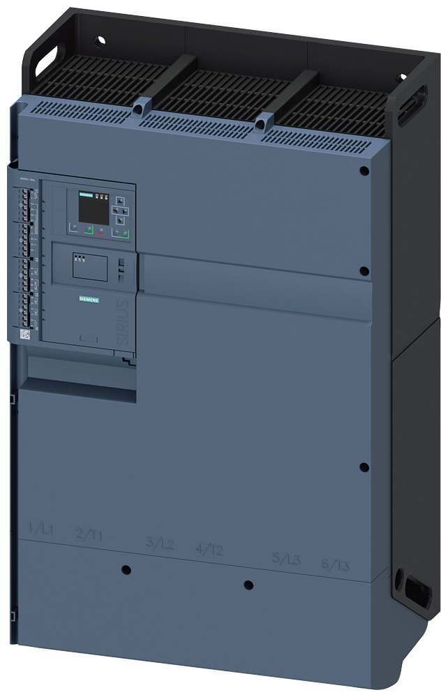 3RW5556-6HA04 Arrancador suave SIRIUS, 200-480 V, 1100 A, 24 V AC/DC, bornes de tornillo