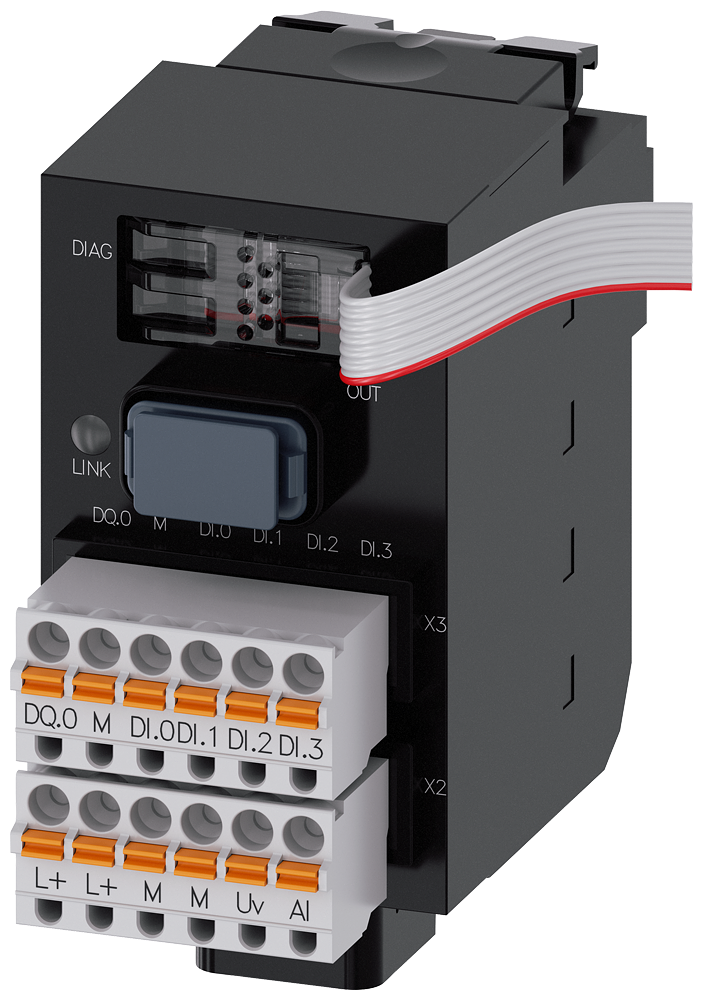 3SU1400-1LK10-3BA1 Módulo de interfaz para PROFINET, 24 V DC, bornes de resorte, para 1-20 módulos 