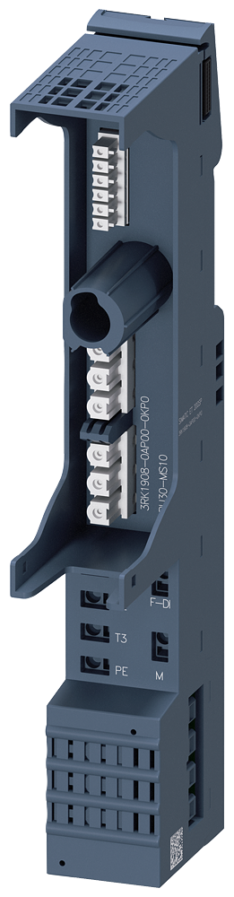 3RK1908-0AP00-0KP0 Base Unit ET 200SP con alimentación F-DI para arrancador de motor sin alimentaci