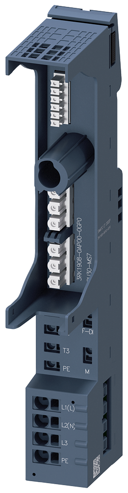 3RK1908-0AP00-0GP0 Base (BU30-MS7) con alimentación p/arranc. ET200SP