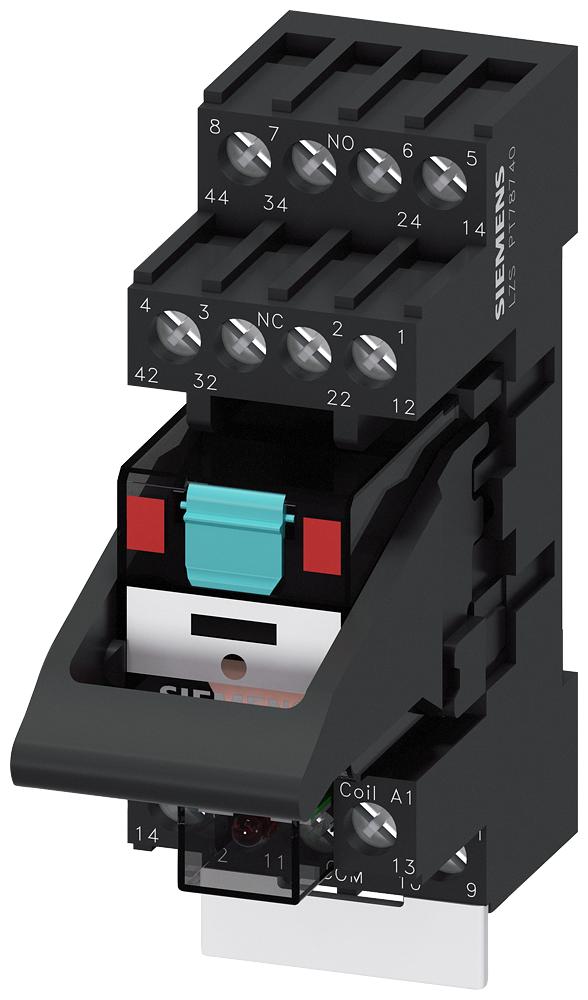 LZS:PT5A5T30 Relé completo 4W 230VAC 4contactos conmutados