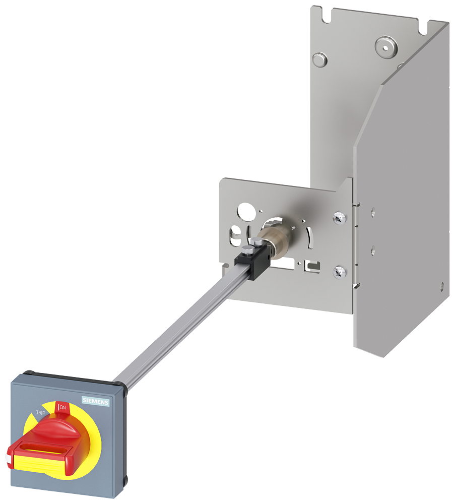 3RV2936-3C Mando giratorio para montaje en puerta para condiciones adversas, S2, maneta de 