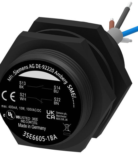 3SE6605-1BA Interruptor magnético M30 NA+NC c/cable 3mt