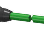 3RK1902-2HB30 Cable de bus, 3 m, para PROFINET, 4 hilos, apantallado, con 1 conector M12, codi