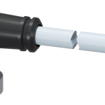 3RK1902-3GB30 Cable de energía, 3 m, 1 × 7/8", acodado, 1,5 mm², conector hembra, 5 polos