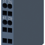 3RH2921-2DA02 Bloque de contactos auxiliares, lateral, 2 NC, circuitos: 1 NC, 1 NC, para conta
