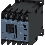 3RT2016-4BB42 Contactor, AC-3e, 9 A/4 kW/400 V, 3 polos, 24 V DC, 1 NC, conexión de cable tipo