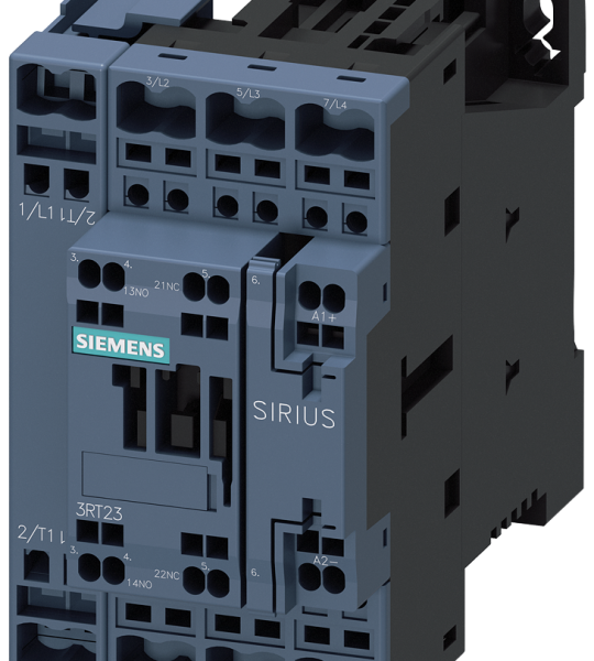 3RT2325-2BG40 Contactor, AC-1, 35 A/400 V/40 °C, S0, 4 polos, 125 V DC, 1 NA + 1 NC