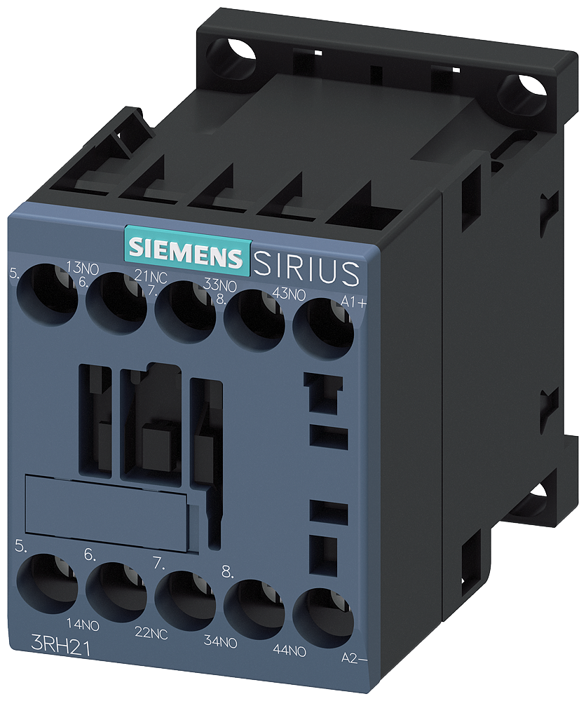 3RH2131-1BP40 Contactor auxiliar, 3 NA + 1 NC, 230 V DC, S00, bornes de tornillo