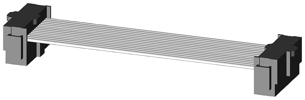 3RA2711-0EE16 Conector modular, 9 cm, para módulos de función 3RA27, 10 polos