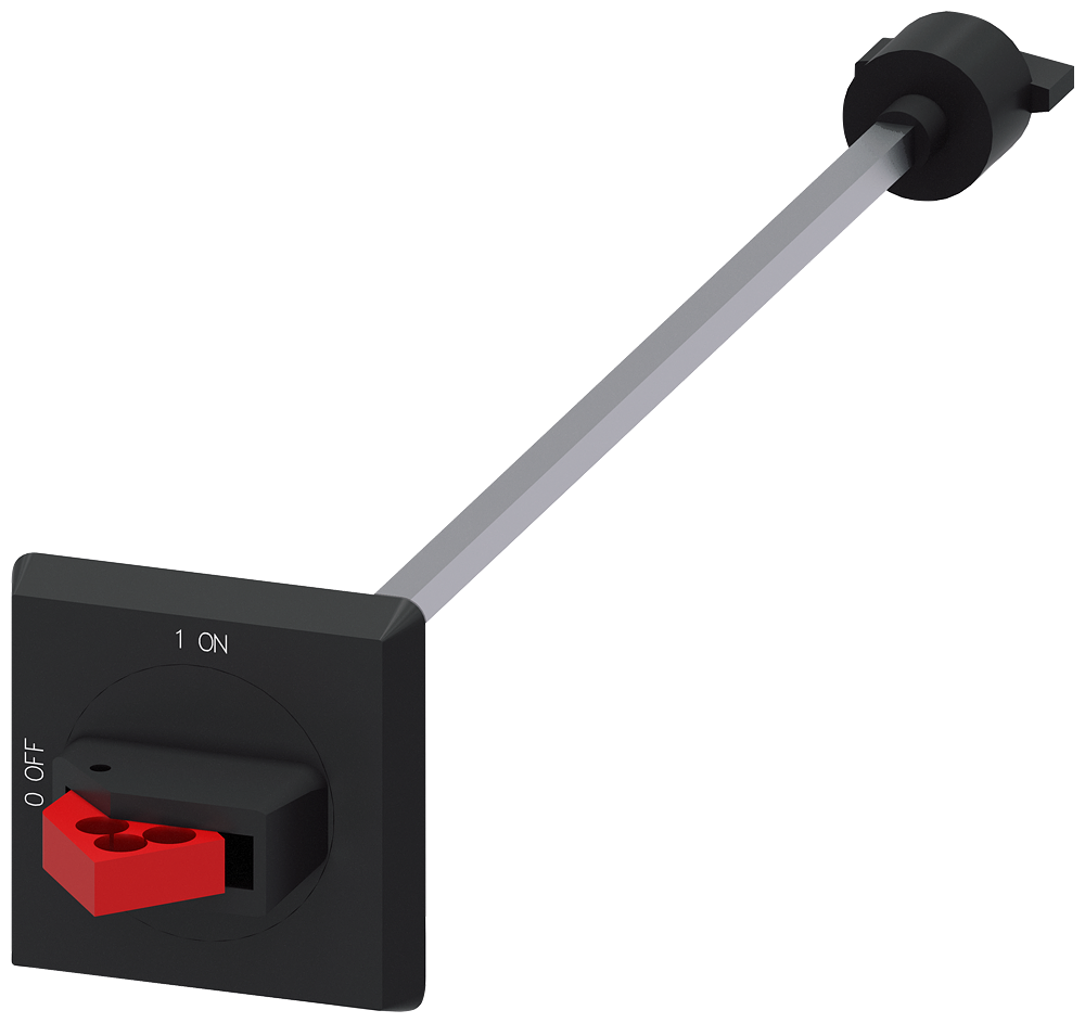 3RV2926-0KA01 mando giratorio para montaje en puerta IP64 para interruptor automático tamaño S