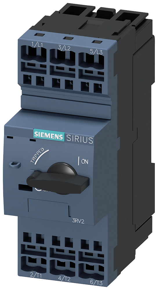 3RV2321-1BC20 Interruptor automático, S0, para combinaciones de arrancadores 2 A, disparador N