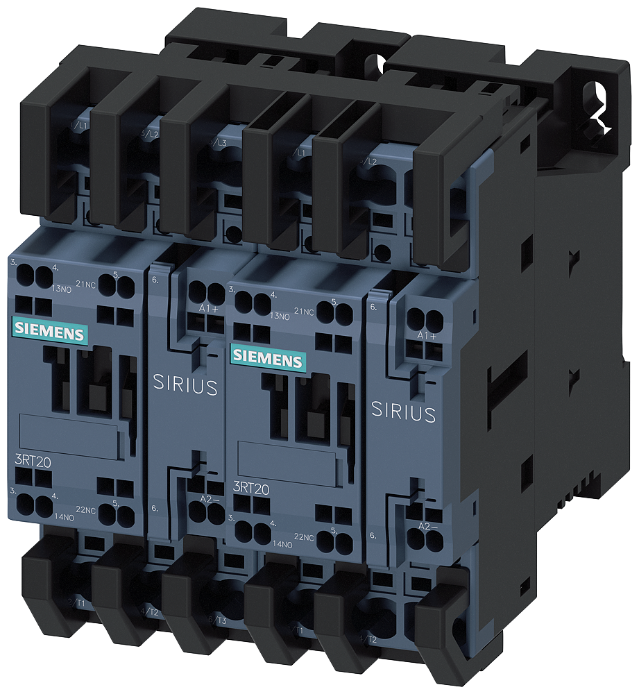 3RA2326-8XB30-2BB4 Combinación inversora, AC-3, 11 kW/400 V, 24 V DC, 3 polos, S0