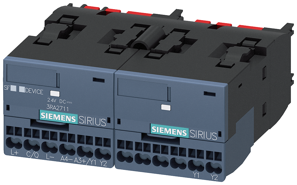 3RA2711-2BA00 Módulo de función para IO-Link, arranque inversor, montaje en contactores 3RT2 S