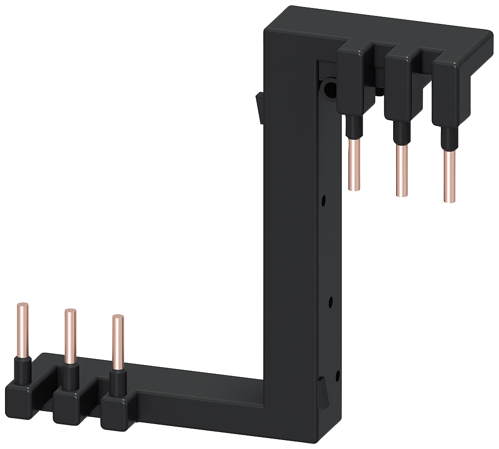 3RA2916-1A Conector Safety para conexión en serie de 2 contactores, 3RT201, S00, bornes de 
