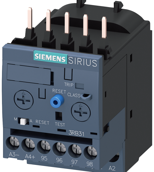 3RB3113-4TB0 Relé de sobrecarga, 4-16 A, protección de motores, S00, clase 5-30, montaje en c