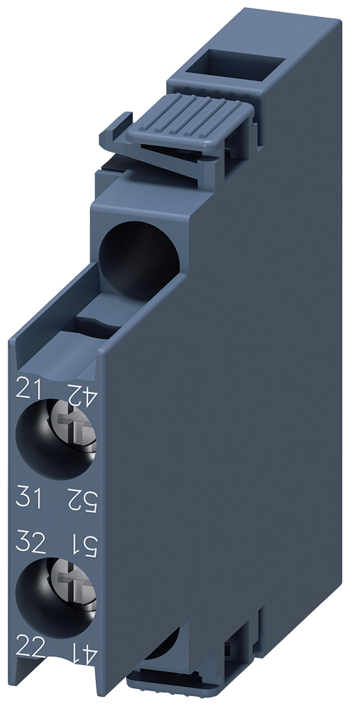 3RH2911-1DA02 Bloque de contactos auxiliares, lateral, 2 NC, circuitos: 1 NC, 1 NC, para conta
