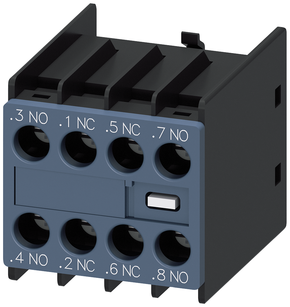 3RH2911-1FB22 Bloque de contactos auxiliares, 11 U, 2 NA + 2 NC, circuitos: 1 NA, 1 NC, 1 NC, 