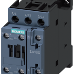 3RT2024-1AN20 Contactor, AC-3e, 12 A/5,5 kW/400 V, 3 polos, 220 V AC, 50/60 Hz, 1 NA + 1 NC, b