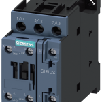 3RT2026-1AP00-2AA0 Contactor, AC-3e, 25 A/11 kW/400 V, 3 polos, 230 V AC/50 Hz, 1 NA + 1 NC, bornes