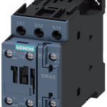 3RT2024-1BF40 Contactor, AC-3e, 12 A/5,5 kW/400 V, 3 polos, 110 V DC, 1 NA + 1 NC, bornes de t